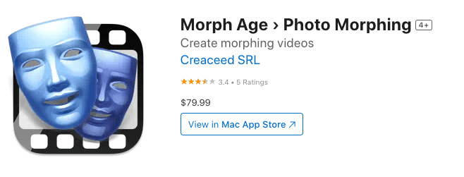 Morph Age - iOS Photo Morphing App