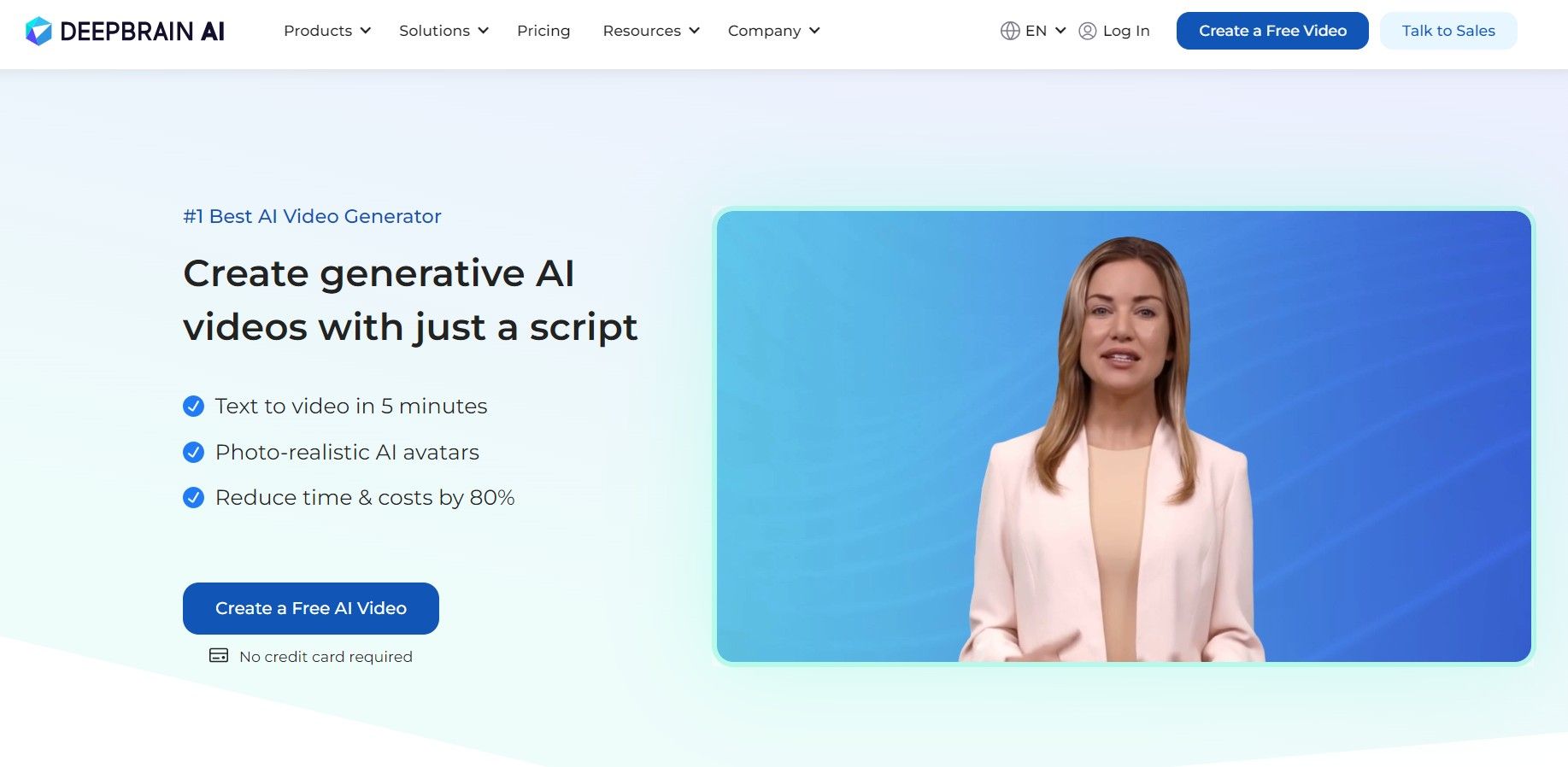 DeepBrain - AI-Powered Deepfake Platform for Realistic Videos