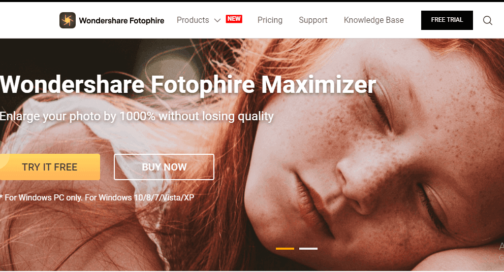 Upscalepics Alternatives - Fotophire Maximizer for Clarity in Enlarging Images