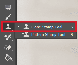 Select the Clone Stamp Tool