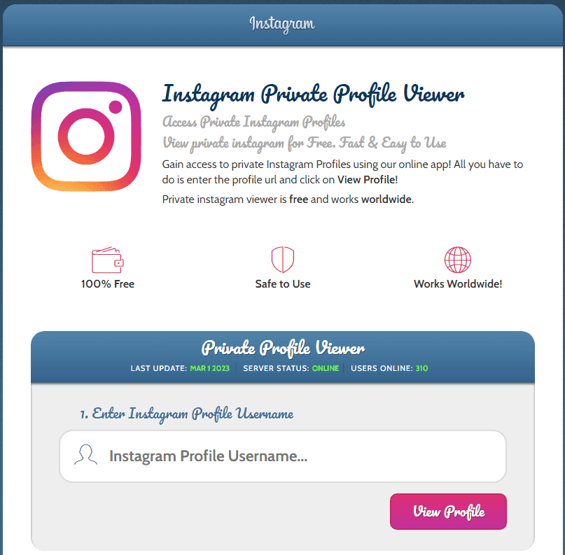 Watchinsta - A Reliable Picuki Alternative for Instagram Content