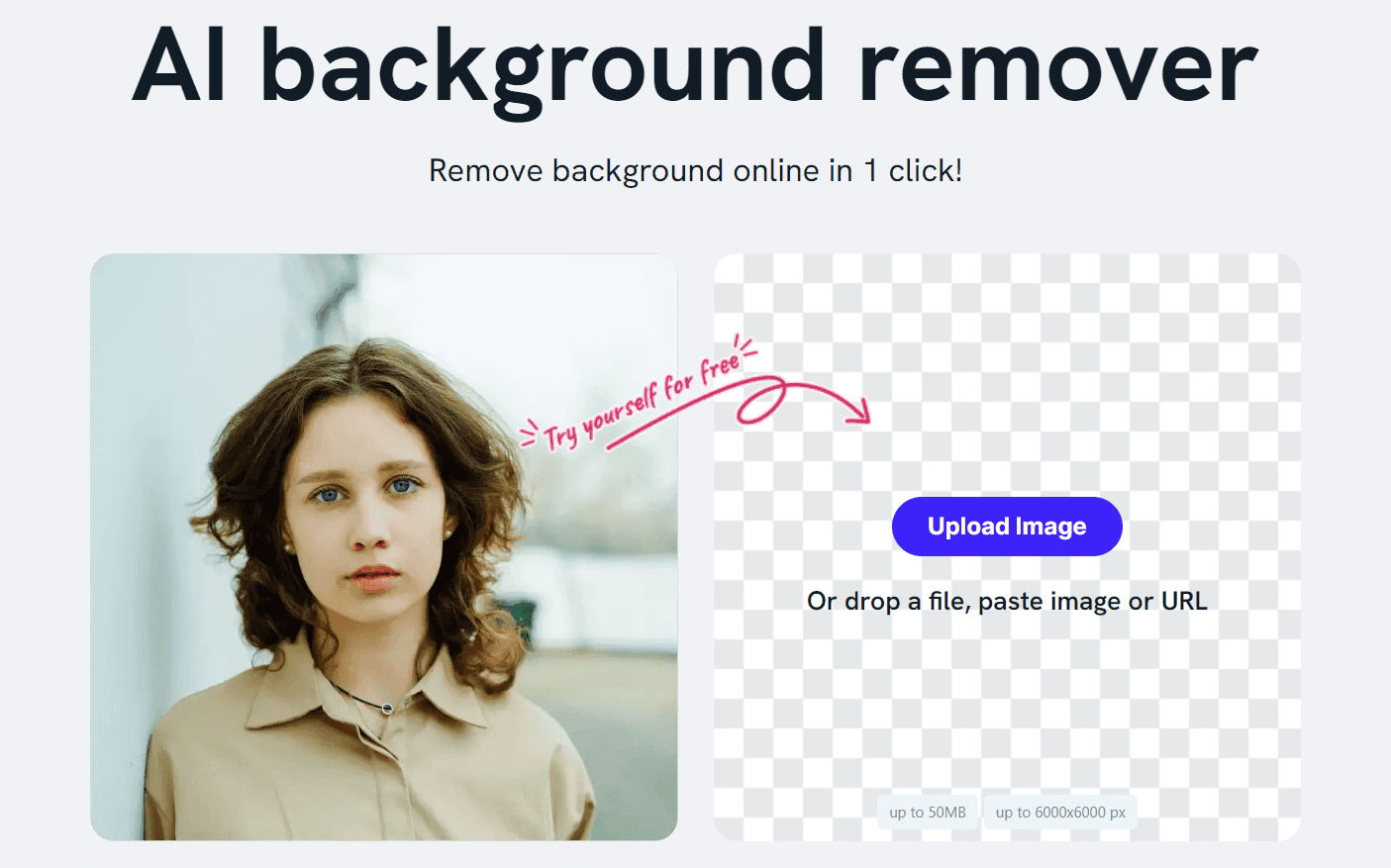 Remove the background with Imagewith.AI
