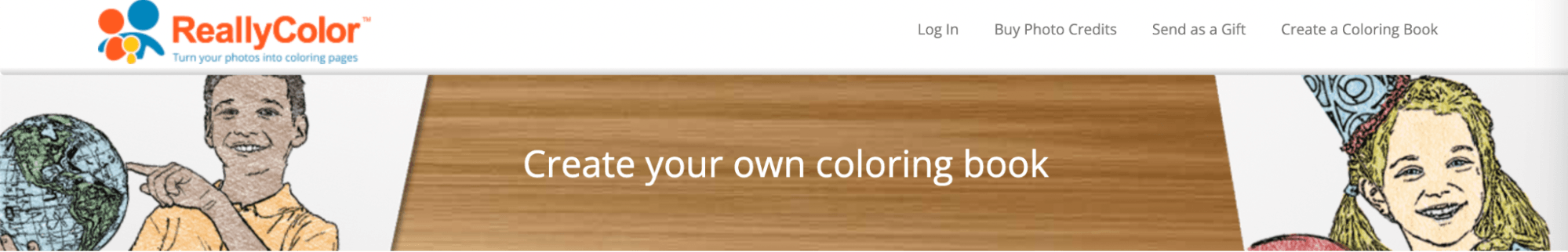 ReallyColor - Online Tool for Creating Custom Coloring Pages