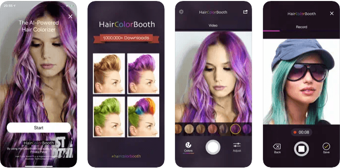 Hair Color Booth - Creative Hair Coloring App