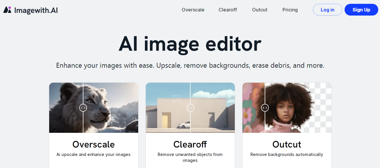 Imagewith.ai - AI Photo Editor Specialized for E-commerce Product Photography