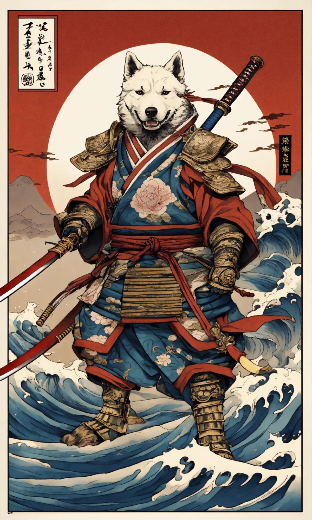 Samurai dog