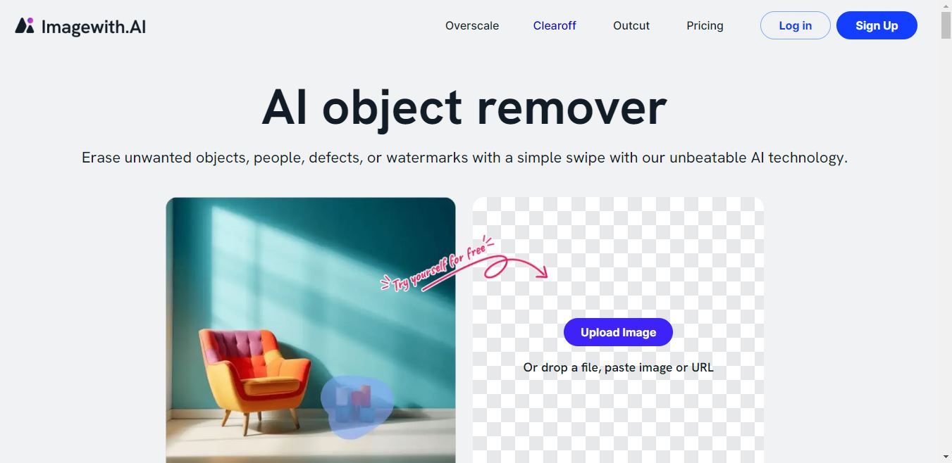 AI object remover