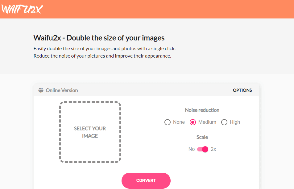 Upscalepics Alternatives - Waifu2x for Simple and Effective Image Enhancement