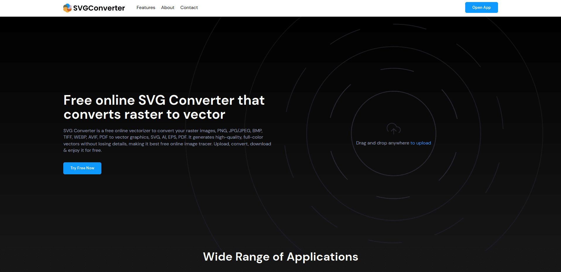 SVGConverter - User-Friendly Free Online App for Raster to Vector Conversion