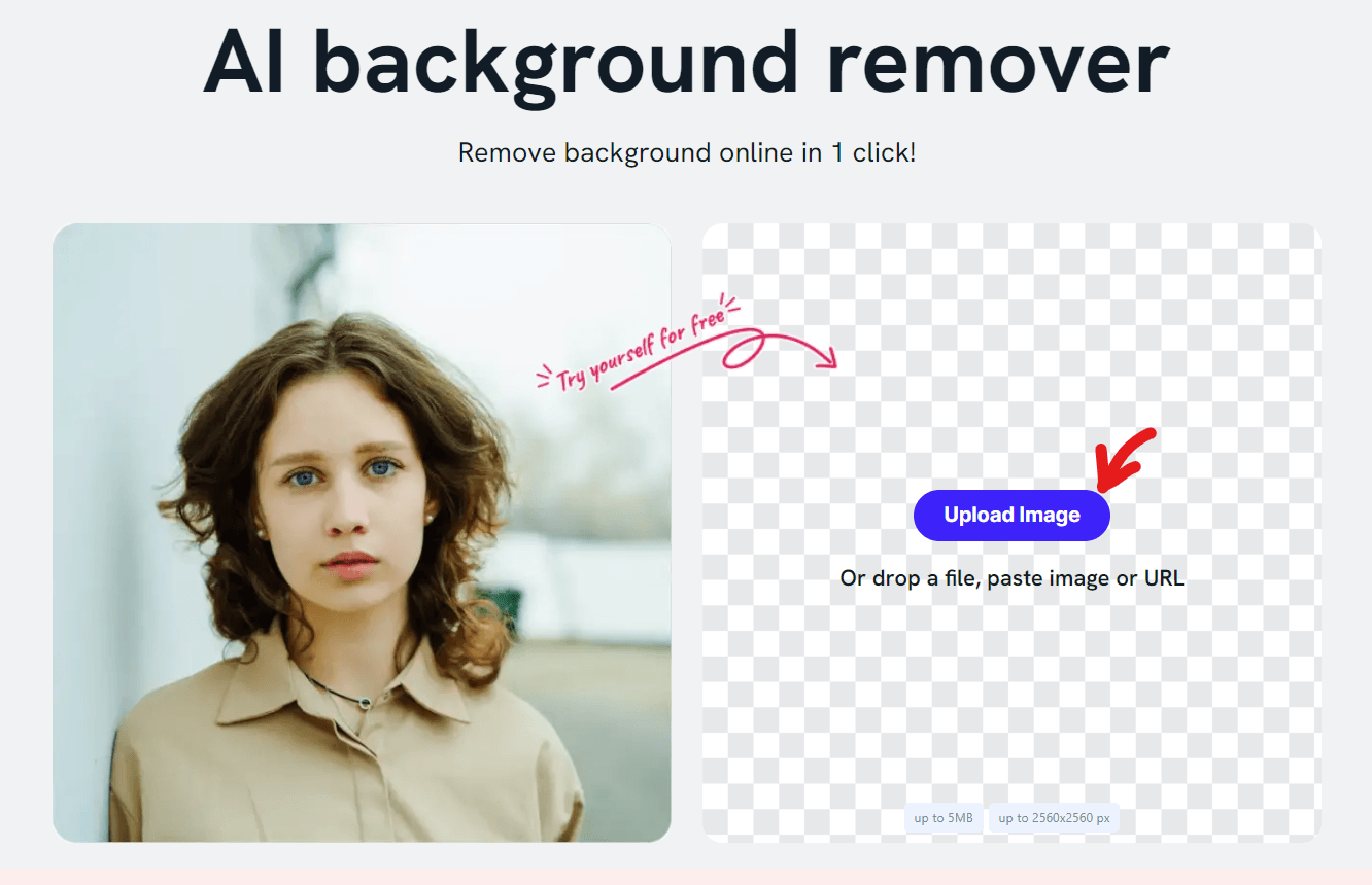 ImageWith.AI Outcut, the best AI background remover