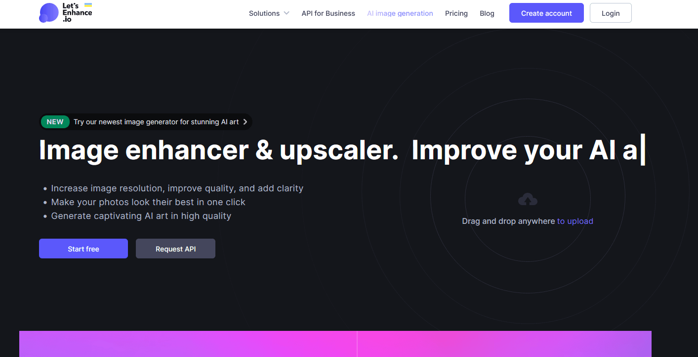 Letsenhance.io - Photo Upscaling with AI Enhancement