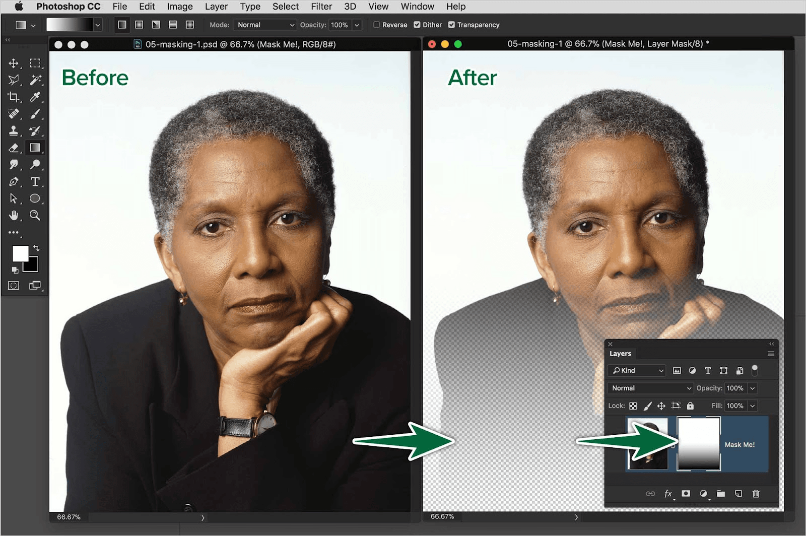 Photoshop layer mask 