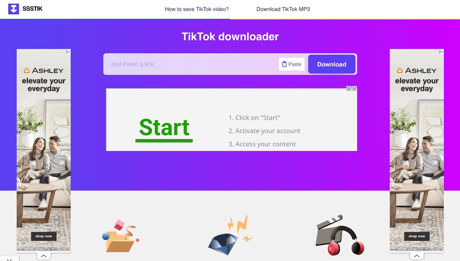 SSSTikTok: An online downloader with watermark removal features