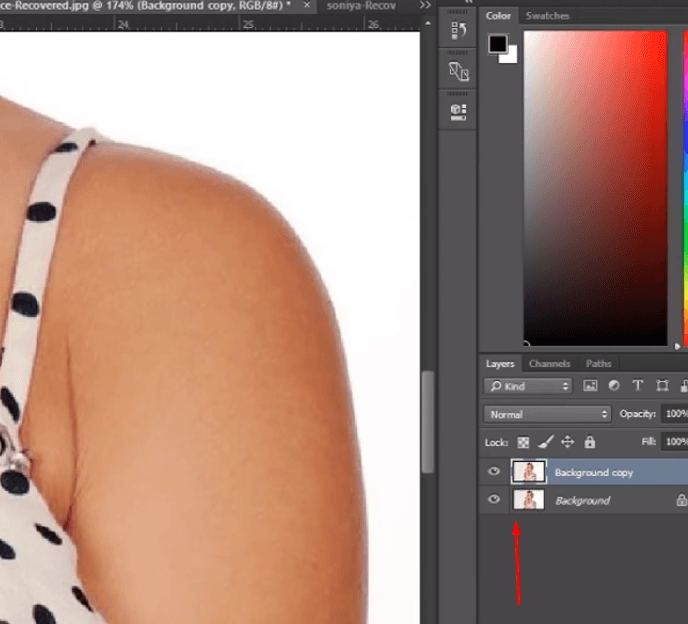 Using Photoshop's Layers Panel to Duplicate and Edit Images