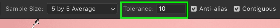 Maintain a tolerance between 10-30